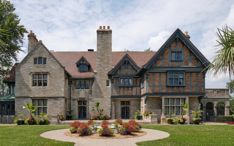 Beautiful Charlotte-area residential home exterior